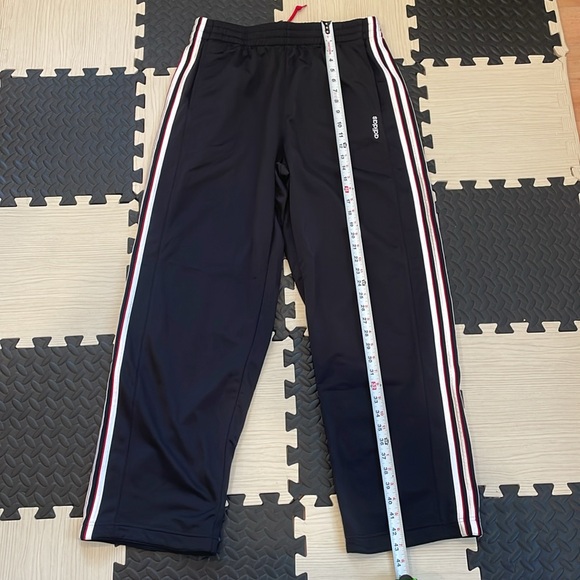 Black, White, and, Red Adidas sweatpants #Adidas - Picture 2 of 7